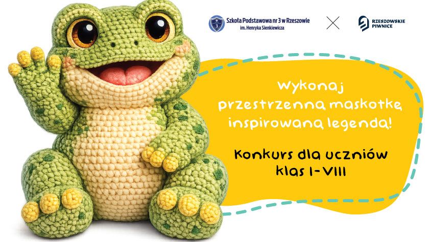 Konkurs na maskotkę Ropuchę Romildę